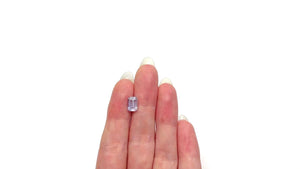 1.94ct 8.19x5.68x4.21mm Cut Corner Rectangle Step Cut Sapphire 25939-01
