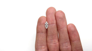 1.26ct 11.25x5.30x3.54mm I1 D Hexagon Brilliant 26477-01
