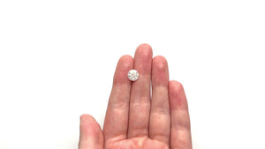 2.02ct 8.06x8.04x4.98mm Fancy White Round Brilliant 24079-01