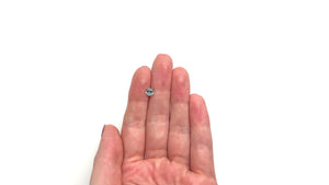 0.91ct 5.06x5.02x3.94mm Cut Corner Square Step Cut Sapphire 23903-01