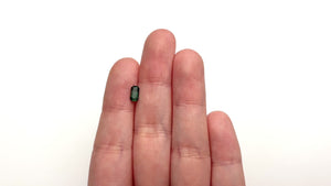 0.78ct 7.09x3.76x2.95mm Cut Corner Rectangle Step Cut Sapphire 27336-54