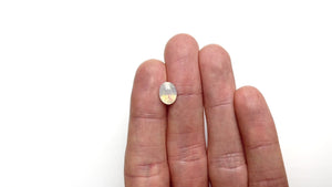 3.65ct 9.76x7.55x6.09mm Oval Brilliant Sapphire 27204-01