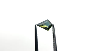 1.19ct 9.55x6.42x3.68mm Kite Step Cut Sapphire 26516-06