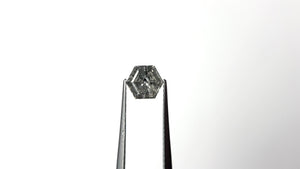 1.29ct 6.91x6.07x4.00mm Hexagon Step Cut 🇨🇦 27655-01