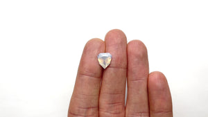 3.03ct 10.51x9.61x4.58mm Shield Brilliant Sapphire 27159-01