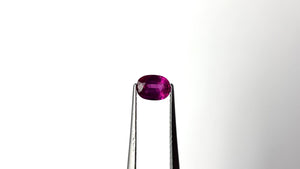 0.67ct 6.01x4.44x2.86mm Oval Brilliant Ruby 27956-23