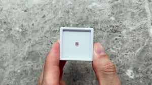 0.36ct 4.46x3.68x2.31mm GIA SI1 Fancy Orangy Pink Cut Corner Rectangle Brilliant 🇦🇺 24123-01