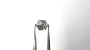 2.47ct 9.65x7.23x4.45mm Hexagon Rosecut 27536-04