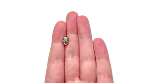 3.16ct 9.75x7.24x5.29mm Oval Double Cut 27225-06