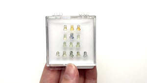 OFFLPAR 7.02cttw 14pc Penis Rosecut Sapphire Parcel  23451-02