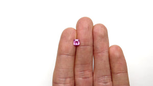 1.02ct 5.52x5.41x3.40mm Cushion Brilliant Sapphire 24373-01