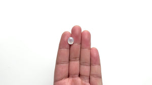 4.05ct 10.59x8.78x5.10mm Oval Brilliant Sapphire 24331-01