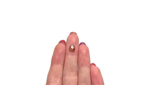 0.80ct 7.91x6.23x2.15mm Pear Rosecut 25462-02
