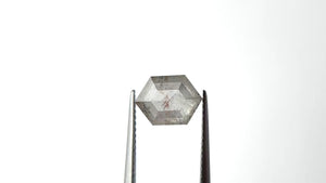 2.17ct 9.68x7.17x3.83mm Hexagon Rosecut 27223-36