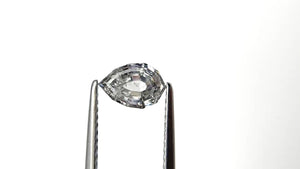0.99ct 7.78x5.21x3.17mm Geo Pear Step Cut 🇨🇦 27617-01