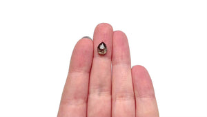 2.10ct 9.10x6.87x4.12mm Pear Double Cut 27542-03