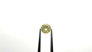 1.10ct 6.46x6.44x3.86mm Round Brilliant Sapphire 23782-07