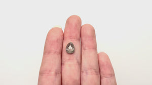 2.68ct 10.39x7.83x4.07mm Pear Double Cut 26785-13