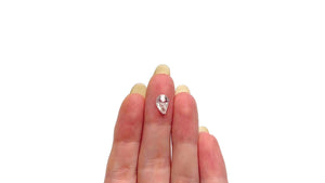 1.25ct 9.06x6.36x3.12mm Amorphous Rosecut 26294-17