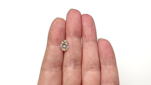 2.01ct 9.74x7.01x4.32mm SI1 O-P Champagne Oval Brilliant 27365-01