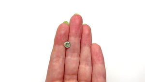 1.25ct 6.53x6.49x4.04mm Round Brilliant Sapphire 26143-02