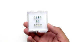 OFFLINE PARCEL 5.82cttw 10pc Oval Brilliant Sapphire Parcel 26156-06