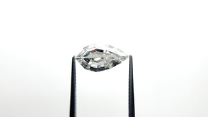 2.19ct 14.71x8.05x3.24mm GIA VS1 F Geo Pear Step Cut 27414-01