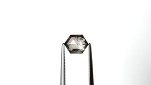 1.27ct 7.46x5.75x3.32mm Hexagon Rosecut 27537-57