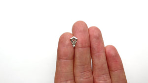 1.25ct 11.45x7.34x3.01mm Fancy Grey Kite Brilliant 20716-01