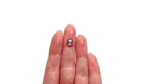 1.59ct 8.24x6.74x3.24mm Hexagon Rosecut 27227-09
