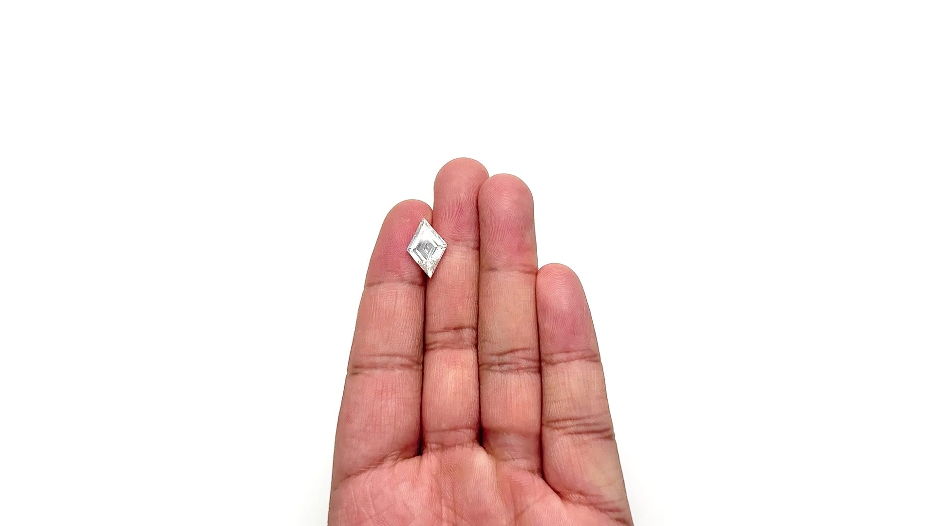 4.06ct 15.98x10.69x5.12mm GIA SI2 I Lozenge Step Cut 28010-01