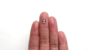 0.97ct 7.52x4.85x2.77mm Hexagon Rosecut 23446-14