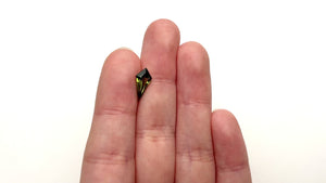 1.87ct 13.74x6.42x4.00mm Kite Step Cut Sapphire 27328-02