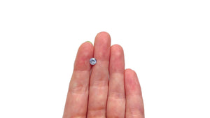 0.74ct 5.50x5.47x3.44mm Round Brilliant Sapphire 26532-06
