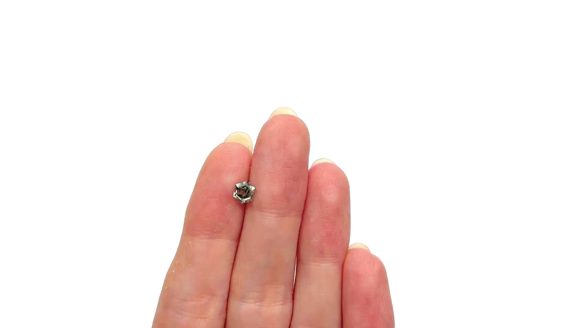 0.90ct 5.64x4.82x4.01mm Hexagon Brilliant Sapphire 23671-03