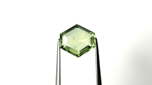 6.70ct 12.38x12.11x4.67mm Hexagon Rosecut Sapphire 22693-02