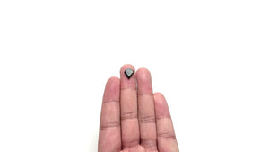 2.42ct 11.00x9.47x2.93mm Shield Rosecut Sapphire 26327-15