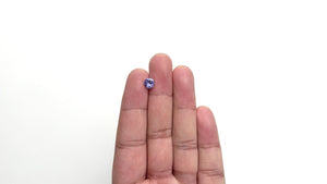 1.24ct 6.40x6.38x4.13mm Round Brilliant Sapphire 24367-01