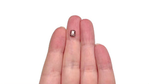 0.70ct 6.12x5.05x2.03mm Cut Corner Rectangle Rosecut 27538-34