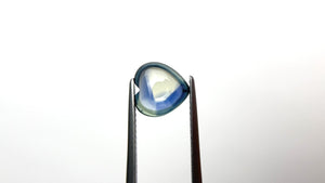 2.32ct 8.39x8.33x3.59mm Heart Cabochon Cut Sapphire 23757-01