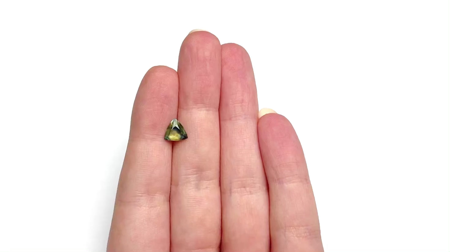 1.46ct 7.58x7.58x4.25mm Trillion Brilliant Sapphire 27736-01