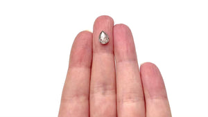 1.72ct 8.72x6.48x3.61mm Pear Rosecut 27536-37