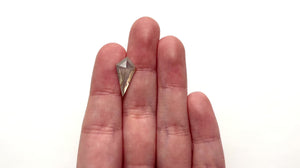 4.24ct 19.13x9.67x4.23mm Kite Rosecut 27556-01