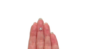 1.02ct 6.64x5.78x3.50mm Hexagon Rosecut 25457-27