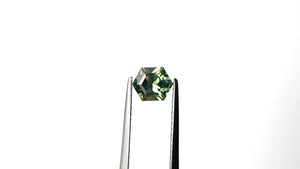 0.72ct 6.26x5.07x3.10mm Hexagon Step Cut Sapphire 27336-07