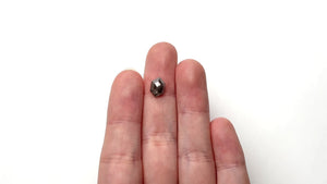 1.87ct 9.53x6.54x3.65mm Hexagon Rosecut 27229-04