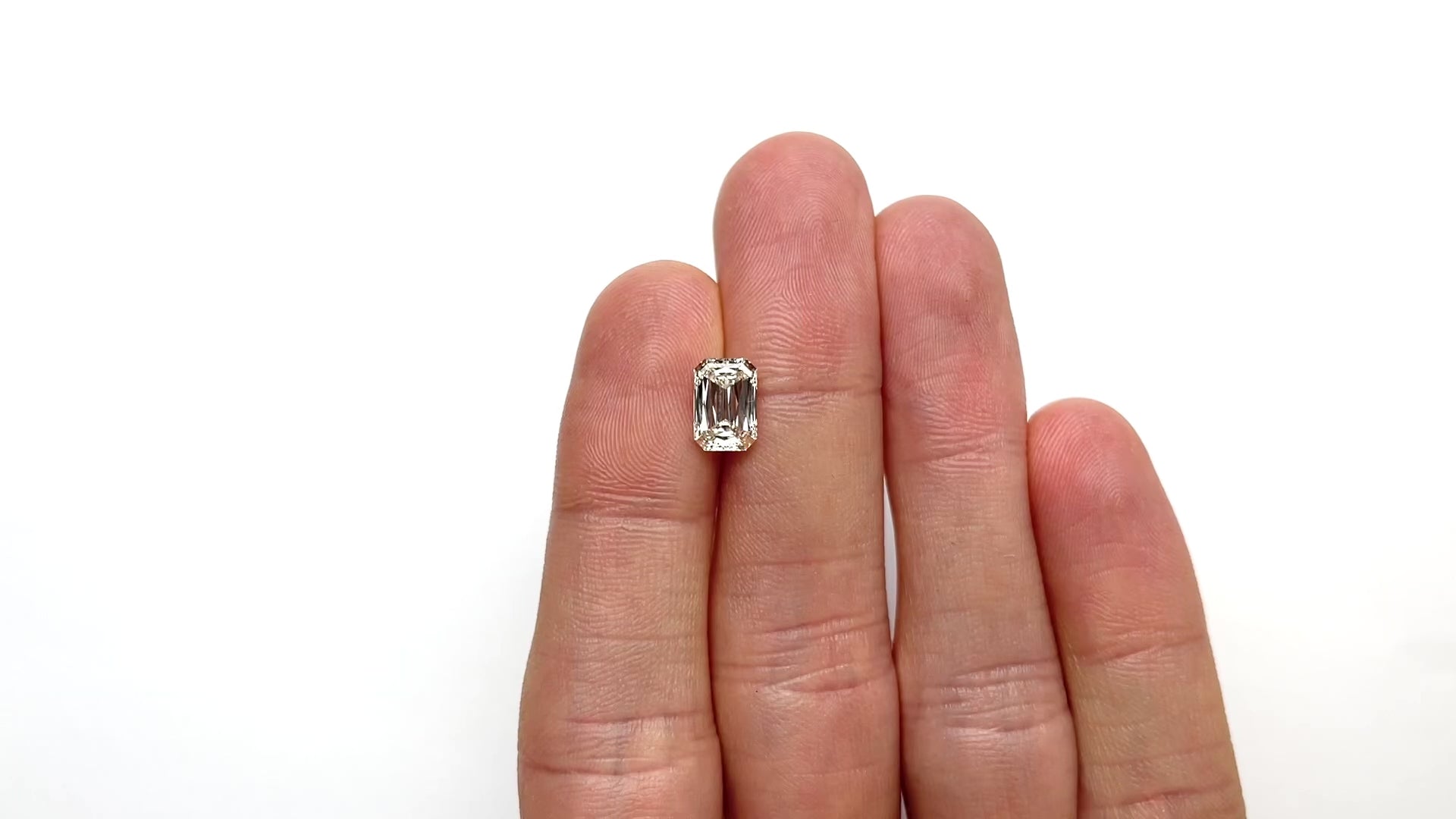 2.13ct 9.15x6.26x3.94mm GIA SI1 L Cut Corner Rectangle Brilliant 26313-01