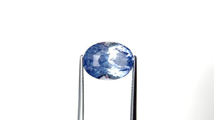 11.06ct 13.43x10.15x9.83mm Oval Brilliant Sapphire 28205-01