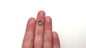 1.92ct 9.46x6.39x3.85mm Hexagon Rosecut 27538-03