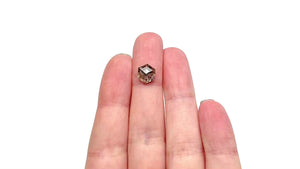 2.84ct 9.11x7.87x4.80mm Hexagon Rosecut 27550-03